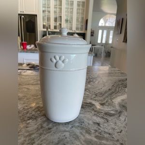 Cambria Pottery Barn Dog Treat Jar